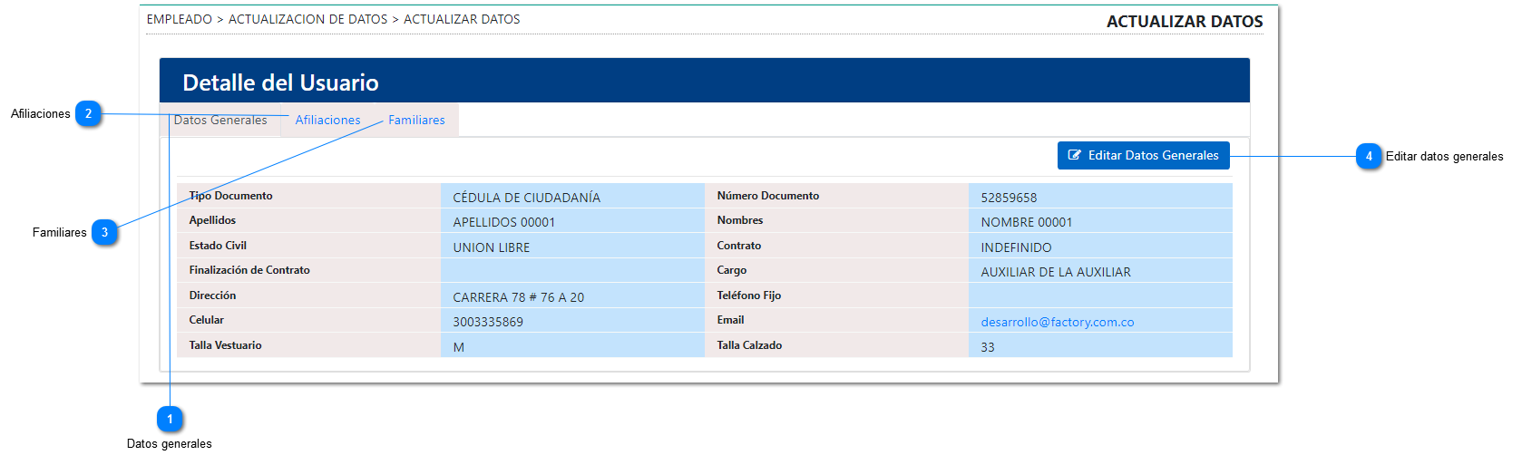 1.4. Actualización de datos  
