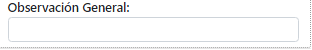 7. Observaciones